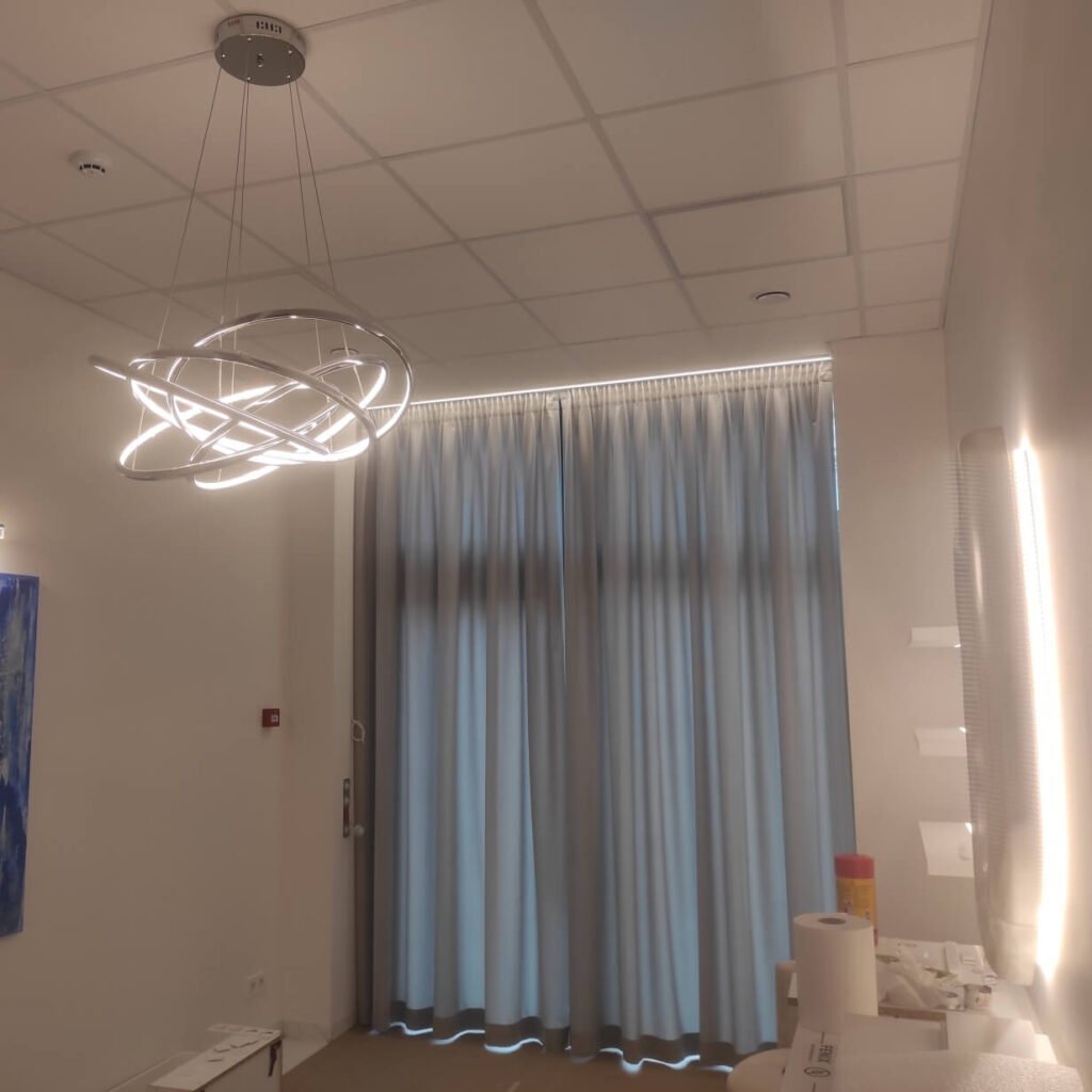 Elektros instaliacija ir apšvietimo sprendimai kosmetologijos studijai_EVAG.LT