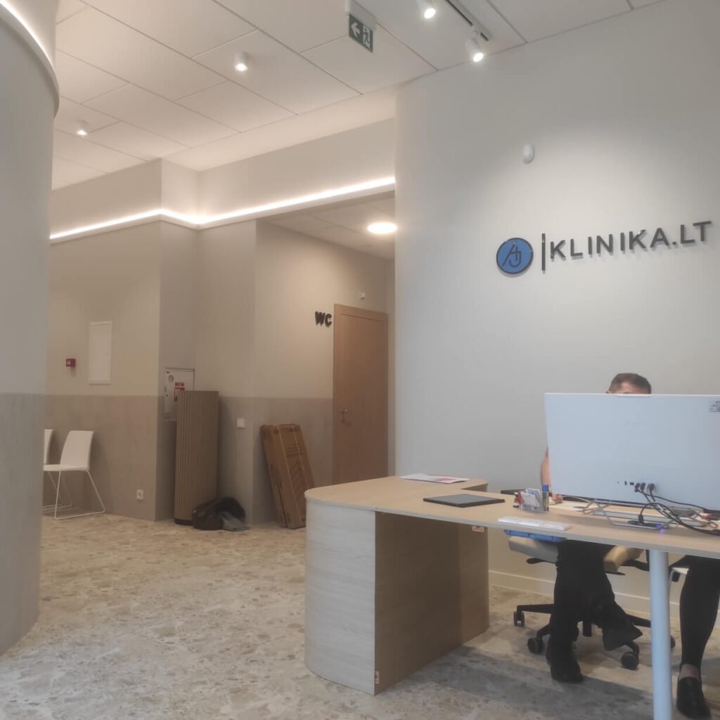 Pilna elektros instaliacija ir apsaugos sistemos AJ Klinikai_EVAGSprendimai